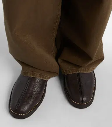 Lemaire Piped leather slip-on shoes | Thumbnail 6 Lemaire Piped leather slip-on shoes | Thumbnail 6