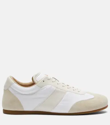 Lemaire Soft suede-trimmed sneakers | Thumbnail 2 Lemaire Soft suede-trimmed sneakers | Thumbnail 2