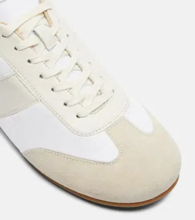 Lemaire Soft suede-trimmed sneakers | Thumbnail 3 Lemaire Soft suede-trimmed sneakers | Thumbnail 3