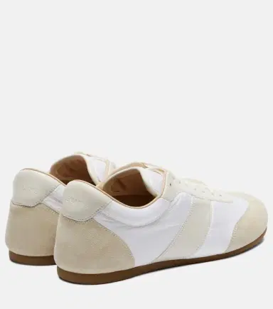 Lemaire Soft suede-trimmed sneakers | Thumbnail 4 Lemaire Soft suede-trimmed sneakers | Thumbnail 4
