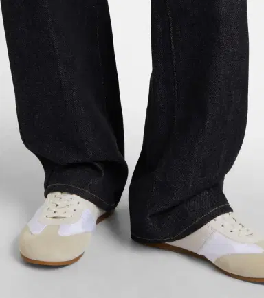 Lemaire Soft suede-trimmed sneakers | Thumbnail 6 Lemaire Soft suede-trimmed sneakers | Thumbnail 6
