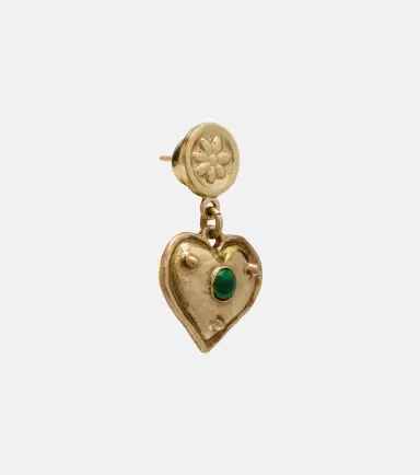 ALÉMAIS Alémais Jem Heart drop earrings | Thumbnail 4 ALÉMAIS Alémais Jem Heart drop earrings | Thumbnail 4