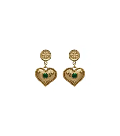 ALÉMAIS Alémais Jem Heart drop earrings | Thumbnail 1 ALÉMAIS Alémais Jem Heart drop earrings | Thumbnail 1