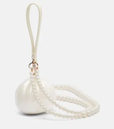 Simone Rocha Pearl Dim Sum clutch | Thumbnail 2 Simone Rocha Pearl Dim Sum clutch | Thumbnail 2