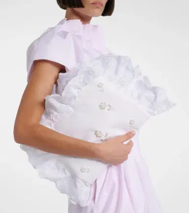 Simone Rocha Pillowcase embellished ruffled clutch | Thumbnail 5 Simone Rocha Pillowcase embellished ruffled clutch | Thumbnail 5