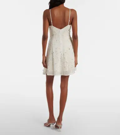 Staud Emily embellished tulle minidress | Thumbnail 3 Staud Emily embellished tulle minidress | Thumbnail 3