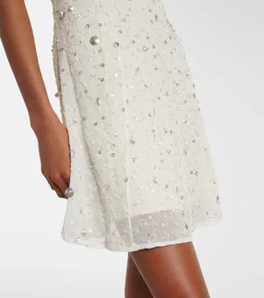 Staud Emily embellished tulle minidress | Thumbnail 5 Staud Emily embellished tulle minidress | Thumbnail 5
