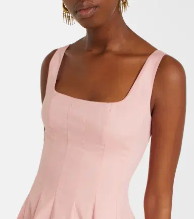 Staud Wells cotton minidress | Thumbnail 3 Staud Wells cotton minidress | Thumbnail 3
