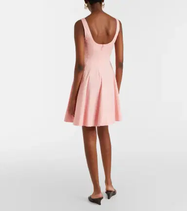 Staud Wells cotton minidress | Thumbnail 4 Staud Wells cotton minidress | Thumbnail 4