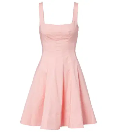 Staud Wells cotton minidress | Thumbnail 1 Staud Wells cotton minidress | Thumbnail 1