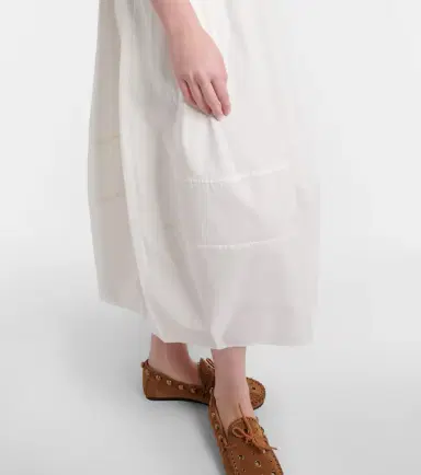 Polo Ralph Lauren Cotton poplin midi skirt | Thumbnail 3 Polo Ralph Lauren Cotton poplin midi skirt | Thumbnail 3