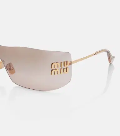 Miu Miu Aube shield sunglasses | Thumbnail 3 Miu Miu Aube shield sunglasses | Thumbnail 3