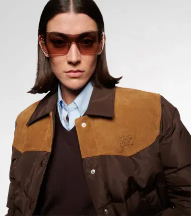 Miu Miu Aube shield sunglasses | Thumbnail 4 Miu Miu Aube shield sunglasses | Thumbnail 4
