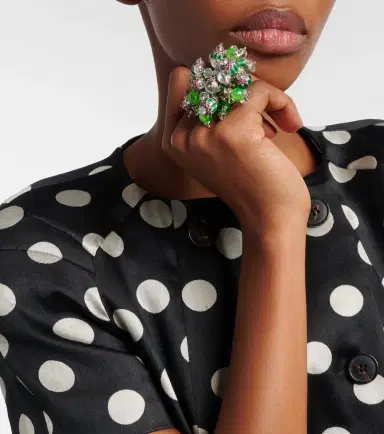 Dries Van Noten Crystal-embellished ring | Thumbnail 5 Dries Van Noten Crystal-embellished ring | Thumbnail 5