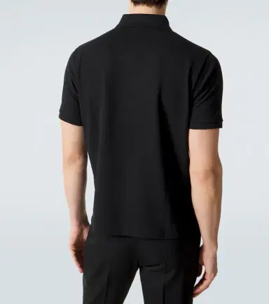 Saint Laurent Cotton-blend polo shirt | Thumbnail 3 Saint Laurent Cotton-blend polo shirt | Thumbnail 3