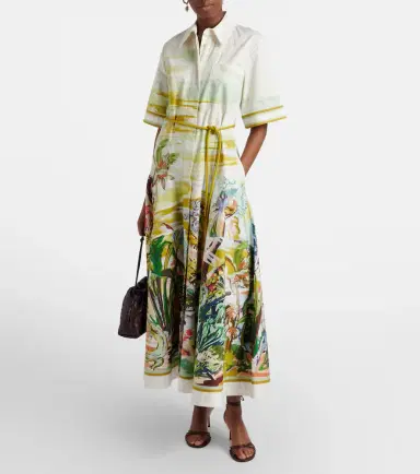 ALÉMAIS Alémais Jungle Boogie cotton shirt dress | Thumbnail 2 ALÉMAIS Alémais Jungle Boogie cotton shirt dress | Thumbnail 2