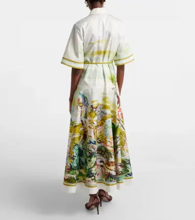 ALÉMAIS Alémais Jungle Boogie cotton shirt dress | Thumbnail 4 ALÉMAIS Alémais Jungle Boogie cotton shirt dress | Thumbnail 4