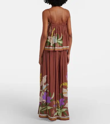 ALÉMAIS Alémais Alfie floral wide-leg pants | Thumbnail 2 ALÉMAIS Alémais Alfie floral wide-leg pants | Thumbnail 2