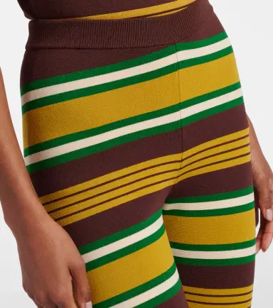 ALÉMAIS Alémais Clover knitted striped flared pants | Thumbnail 2 ALÉMAIS Alémais Clover knitted striped flared pants | Thumbnail 2