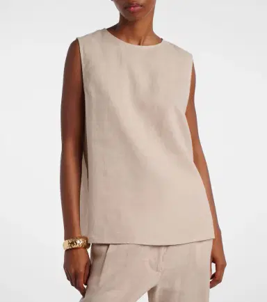 Asceno Trento linen top | Thumbnail 4 Asceno Trento linen top | Thumbnail 4