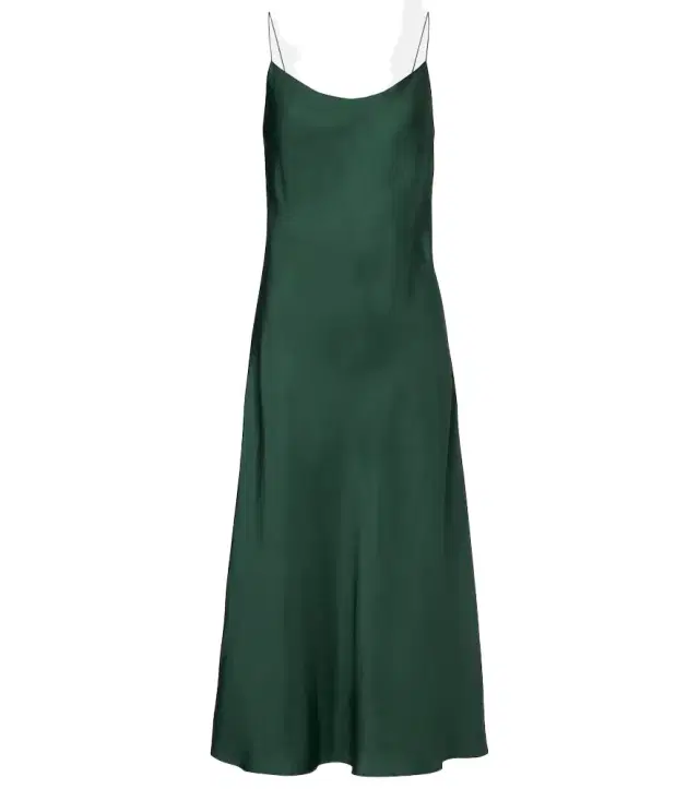 Lille silk twill slip dress Lille silk twill slip dress