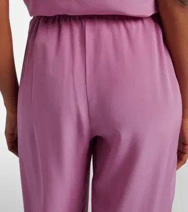 Asceno Loreto silk crêpe wide-leg pants | Thumbnail 3 Asceno Loreto silk crêpe wide-leg pants | Thumbnail 3