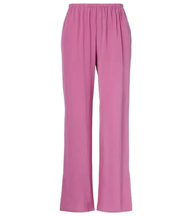Loreto silk crêpe wide-leg pants Loreto silk crêpe wide-leg pants