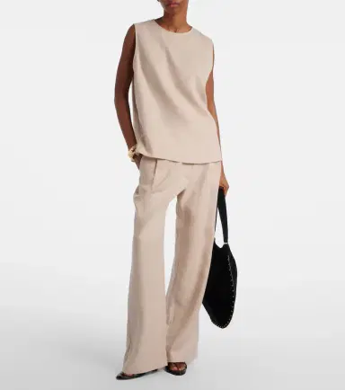 Asceno Rivello linen wide-leg pants | Thumbnail 3 Asceno Rivello linen wide-leg pants | Thumbnail 3