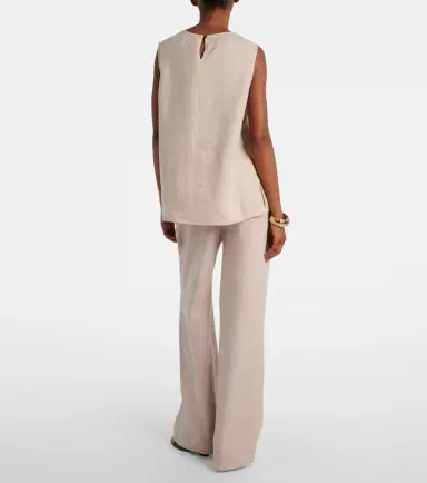 Asceno Rivello linen wide-leg pants | Thumbnail 5 Asceno Rivello linen wide-leg pants | Thumbnail 5