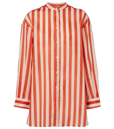 Eres Duetto striped cotton voile shirt | Thumbnail 1 Eres Duetto striped cotton voile shirt | Thumbnail 1
