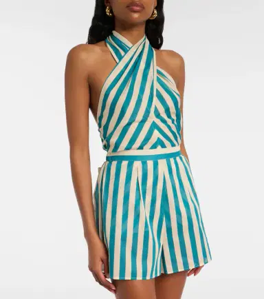 Eres Alter Ego striped cotton voile top | Thumbnail 4 Eres Alter Ego striped cotton voile top | Thumbnail 4