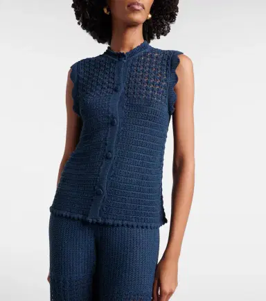 Eres Aurora crochet top | Thumbnail 2 Eres Aurora crochet top | Thumbnail 2