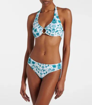 Heidi Klein Kos paisley halterneck bikini top | Thumbnail 4 Heidi Klein Kos paisley halterneck bikini top | Thumbnail 4