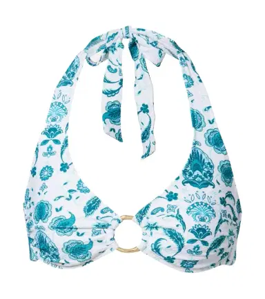 Heidi Klein Kos paisley halterneck bikini top | Thumbnail 1 Heidi Klein Kos paisley halterneck bikini top | Thumbnail 1