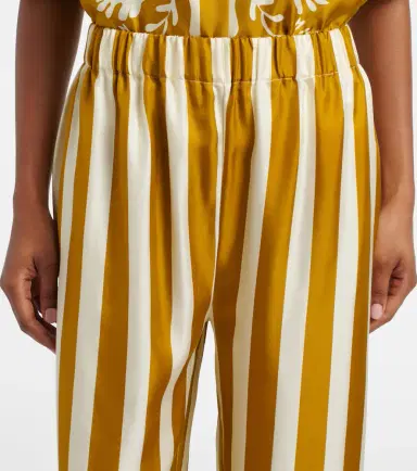 Eres Pacha striped silk twill palazzo pants | Thumbnail 2 Eres Pacha striped silk twill palazzo pants | Thumbnail 2