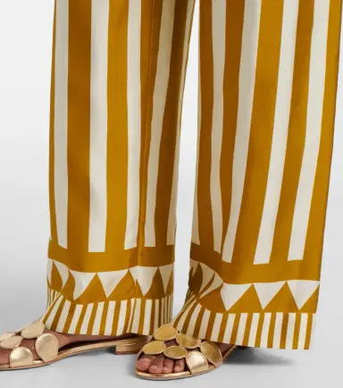 Eres Pacha striped silk twill palazzo pants | Thumbnail 3 Eres Pacha striped silk twill palazzo pants | Thumbnail 3