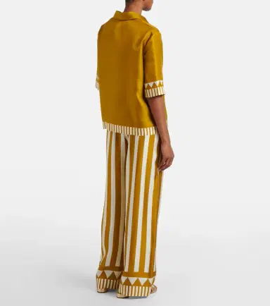 Eres Pacha striped silk twill palazzo pants | Thumbnail 5 Eres Pacha striped silk twill palazzo pants | Thumbnail 5