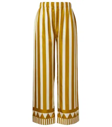 Eres Pacha striped silk twill palazzo pants | Thumbnail 1 Eres Pacha striped silk twill palazzo pants | Thumbnail 1