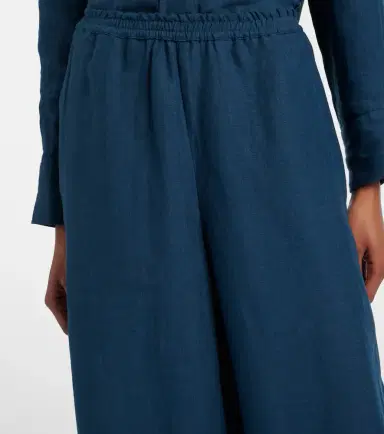 Eres Select linen wide-leg pants | Thumbnail 2 Eres Select linen wide-leg pants | Thumbnail 2