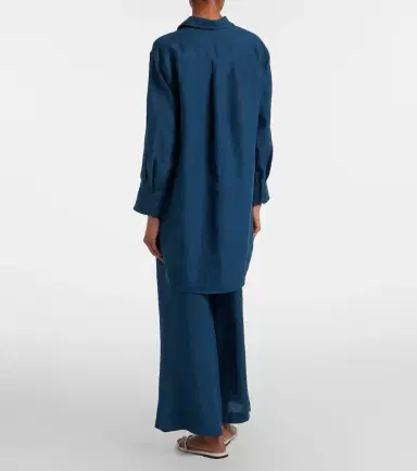 Eres Select linen wide-leg pants | Thumbnail 4 Eres Select linen wide-leg pants | Thumbnail 4