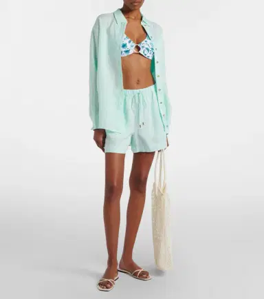 Heidi Klein Corfu linen shirt | Thumbnail 3 Heidi Klein Corfu linen shirt | Thumbnail 3