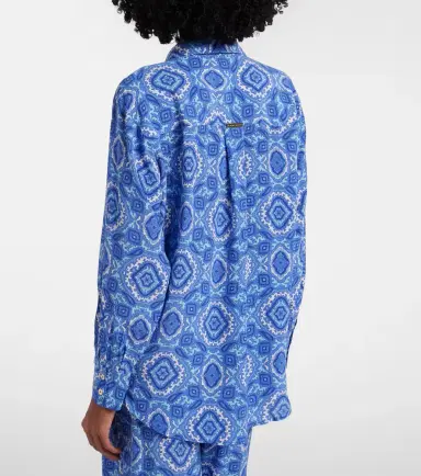 Heidi Klein Mykonos printed silk shirt | Thumbnail 2 Heidi Klein Mykonos printed silk shirt | Thumbnail 2