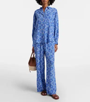 Heidi Klein Mykonos printed silk shirt | Thumbnail 4 Heidi Klein Mykonos printed silk shirt | Thumbnail 4