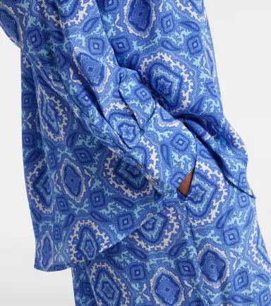 Heidi Klein Mykonos printed silk shirt | Thumbnail 7 Heidi Klein Mykonos printed silk shirt | Thumbnail 7