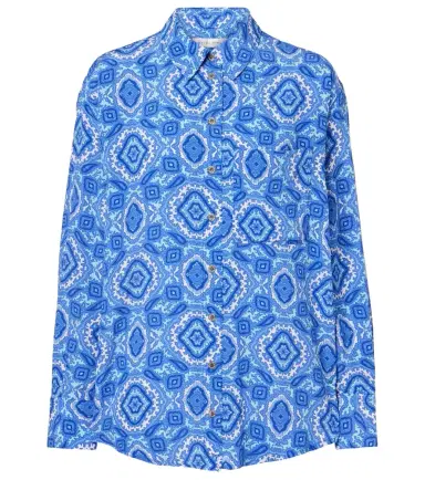 Heidi Klein Mykonos printed silk shirt | Thumbnail 1 Heidi Klein Mykonos printed silk shirt | Thumbnail 1