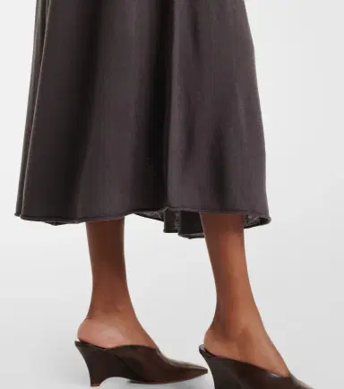 Extreme Cashmere N°470 Seduce wool and cashmere midi skirt | Thumbnail 3 Extreme Cashmere N°470 Seduce wool and cashmere midi skirt | Thumbnail 3