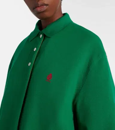 Prada Cotton piqué coat | Thumbnail 6 Prada Cotton piqué coat | Thumbnail 6