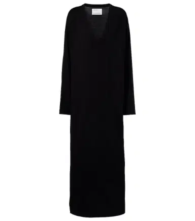 Extreme Cashmere N°480 Invite cotton and cashmere maxi dress | Thumbnail 1 Extreme Cashmere N°480 Invite cotton and cashmere maxi dress | Thumbnail 1