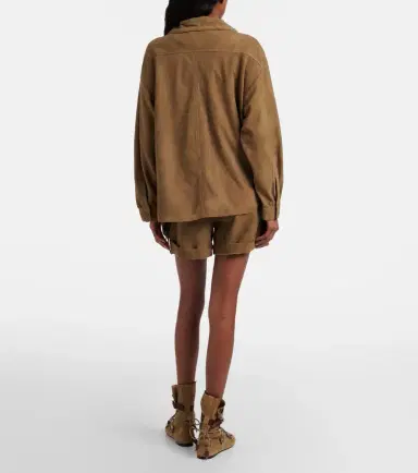 Isabel Marant Marline suede shorts | Thumbnail 4 Isabel Marant Marline suede shorts | Thumbnail 4