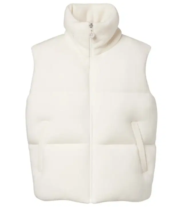 Wool and cashmere down vest Wool and cashmere down vest